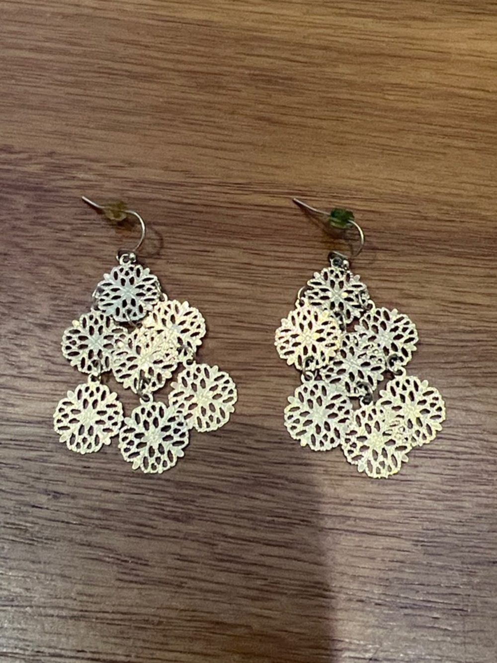 Stella & Dot Gold Drop Earrings